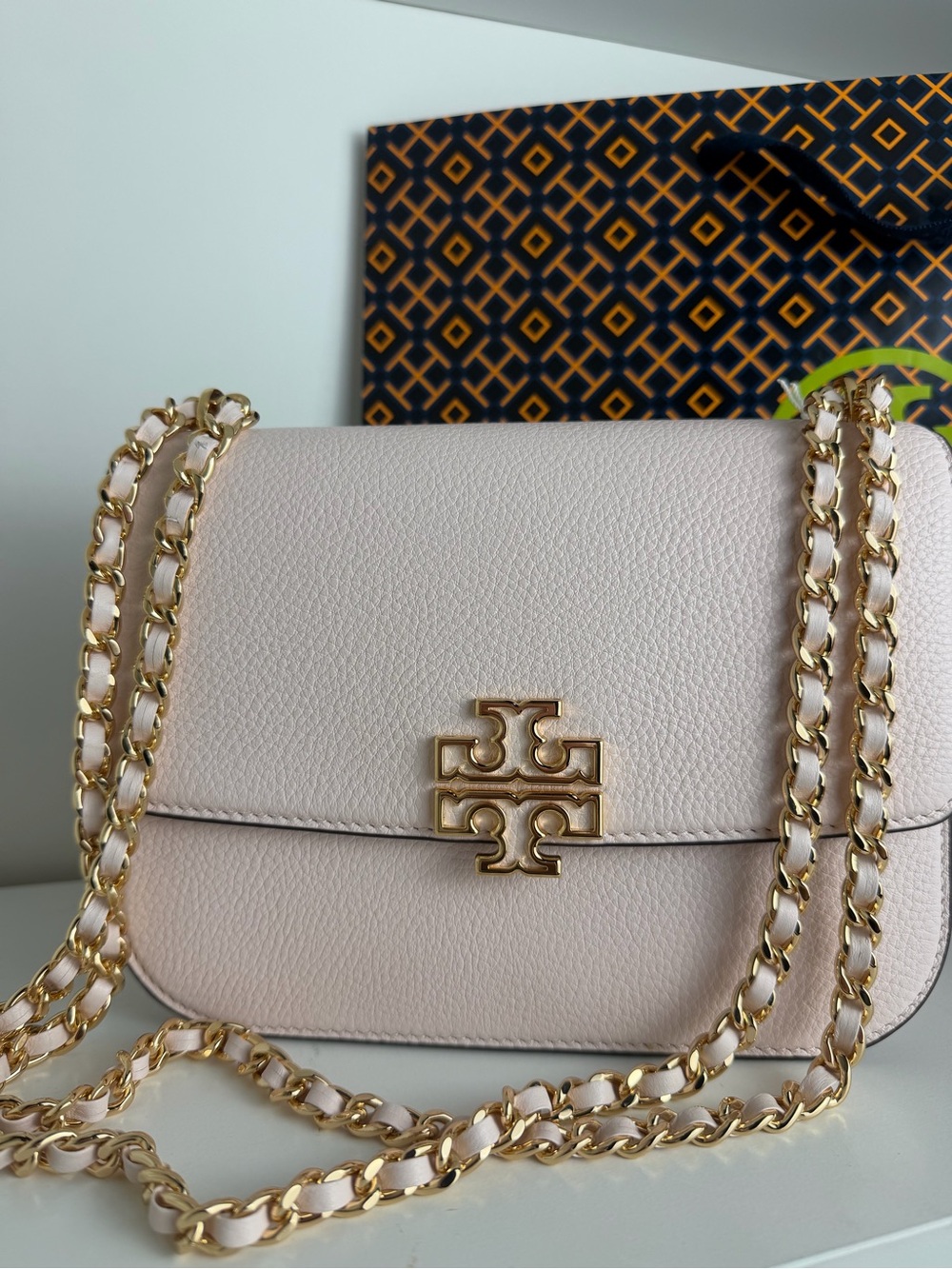 NWT Tory Burch Britten Shoulder/Crossbody Bag